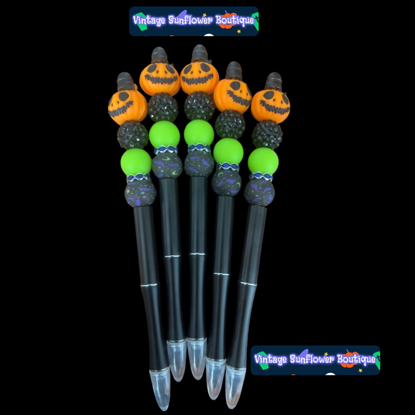 Jack-O-Lantern Metal Pencil