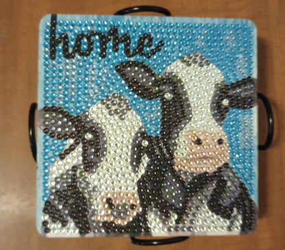 Cow- Drink Coaster Set