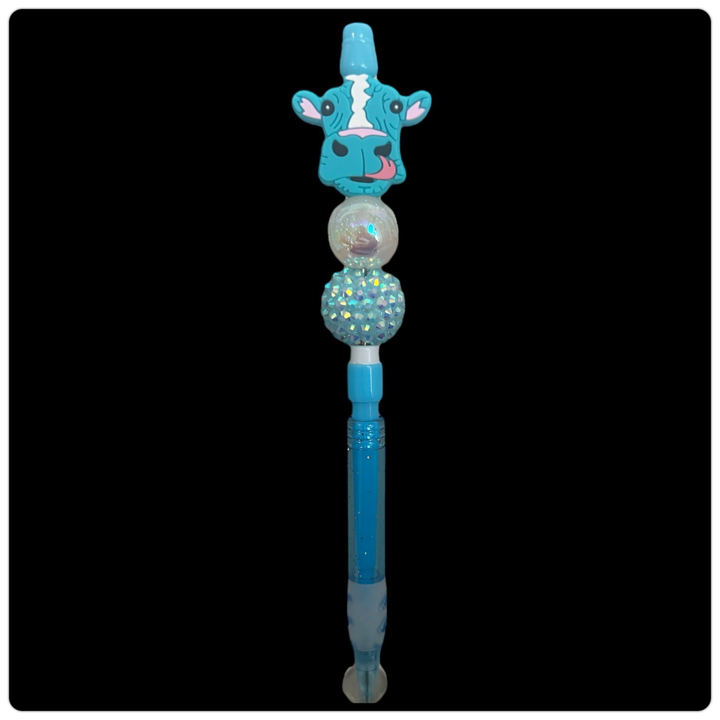 Teal Cow Funny Mechanical Pencil