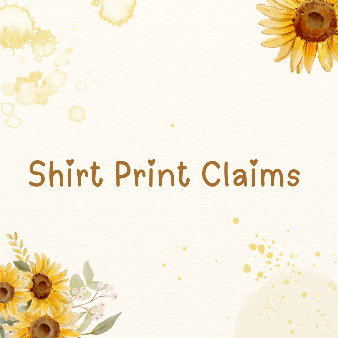 Shirt Print Claim Night!